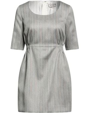 Paul & Joe Mini Dress Virgin Wool, Silk - Grey