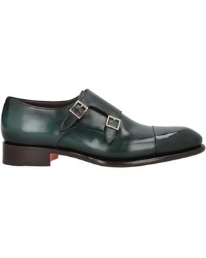 Santoni Mokassin - Grün