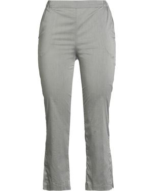 MANESERA Pants Cotton, Polyamide, Elastane - Gray
