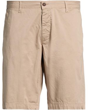 Squad² Shorts & Bermuda Shorts Cotton, Elastane - Natural
