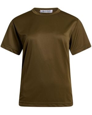 Comme des Garçons Khaki T-Shirt Polyester - Green