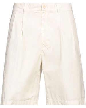 Aspesi Ivory Shorts & Bermuda Shorts Cotton - Natural