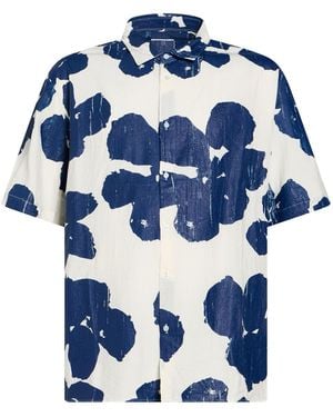 FAMILY FIRST Shirt Viscose, Polyamide - Blue