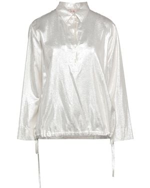 HER SHIRT HER DRESS Shirt - White