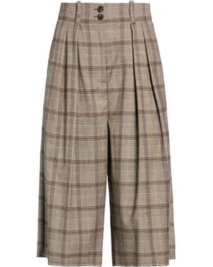 SOLOTRE Pants Polyester, Viscose, Elastane, Acetate - Green