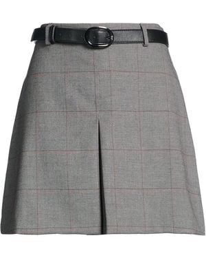 Kocca Mini Skirt Polyester, Viscose, Wool, Elastane - Gray