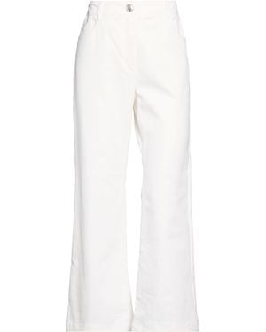 Marella Jeans Cotton, Viscose, Elastane - White