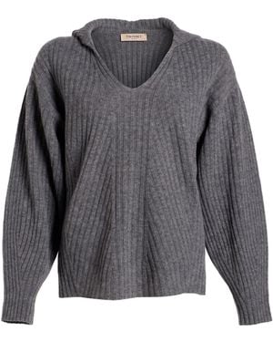Twinset Sweater Wool, Cashmere - Gray
