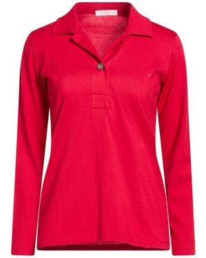 Fedeli Polo Shirt Cotton - Red