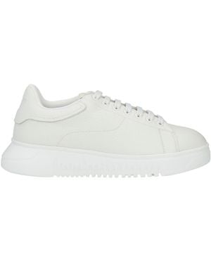 Emporio Armani Trainers Leather - White