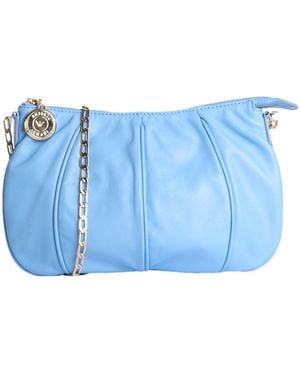 Emporio Armani Shoulder Bag Lambskin - Blue