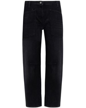 Cambio Jeans Cotton, Elastomultiester, Elastane - Black