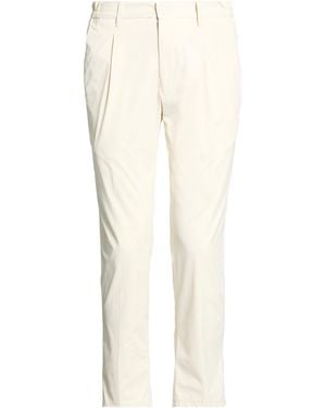 Exte Ivory Trousers Nylon, Elastane - White