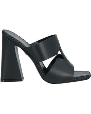 Roberto Cavalli Sandals Leather - Black