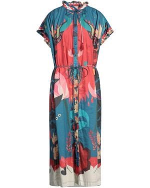 Carolina K Midi Dress Cotton - Blue