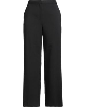 Theory Pants Polyester, Wool, Polyurethane - Black