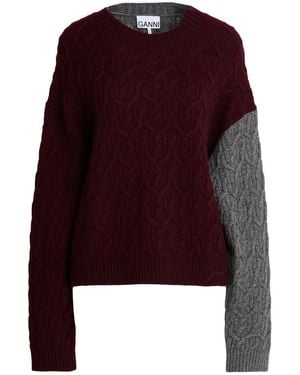 Ganni Pullover - Rojo