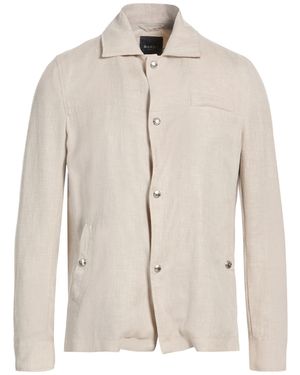 Barba Napoli Jacket Linen, Wool, Silk - Natural
