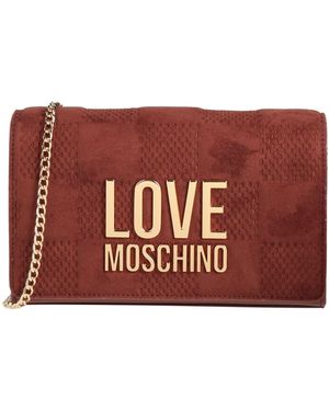 Love Moschino Cross-Body Bag - Red