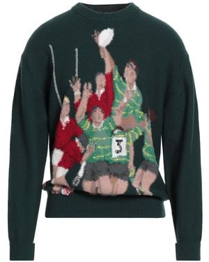 Ballantyne Jumper Cashmere - Green