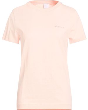 Pinko Denim T-Shirt Cotton - Pink