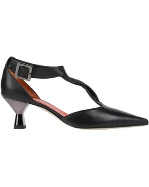 PROSPERINE® Court Shoes Leather - Black