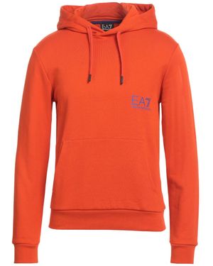 EA7 Sweatshirt Cotton, Elastane - Orange