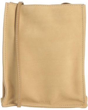 The Row Cross-Body Bag Leather - Natural