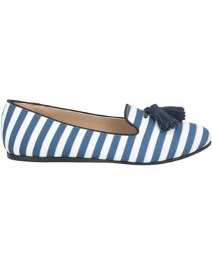 Charles Philip Loafers Cotton - Blue