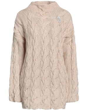 Pink Memories Turtleneck - Natural
