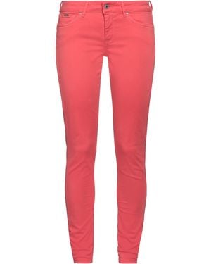 Pepe Jeans Jeans Cotton, Elastane - Red