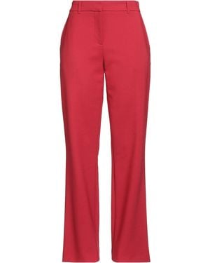 CASABLANCA Trousers Virgin Wool, Lyocell, Polyamide - Red