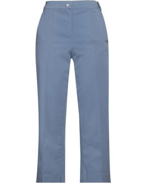 Fedeli Light Trousers Cotton, Elastane - Blue