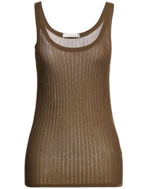 Helmut Lang Tops - Brown