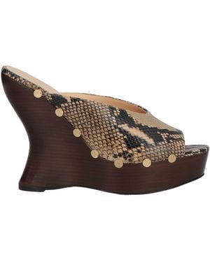 Magda Butrym Sandals Leather - Brown