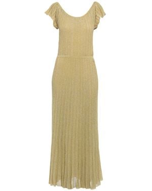 Missoni Lime Maxi Dress Metal, Polyamide - Green