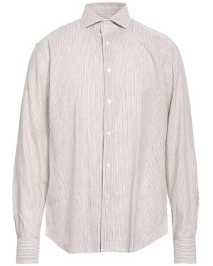 Corneliani Shirt Linen, Cotton - White