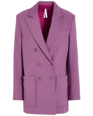 Imperial Blazer Polyester, Elastane - Purple