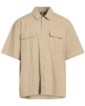 Dickies Sand Shirt Cotton, Viscose, Elastane - Natural