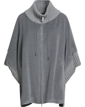 Fabiana Filippi Manteau Long - Gris