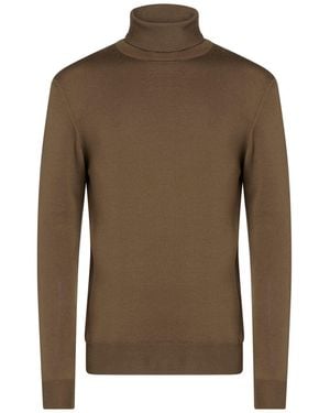 Retois Turtleneck Merino Wool - Brown