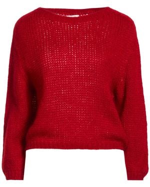 Berna Sweater Acrylic, Polyamide, Mohair Wool, Wool - Red