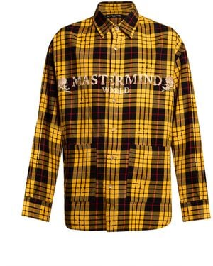 MASTERMIND WORLD Marigold Shirt Cotton - Yellow
