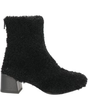 Collection Privée Ankle Boots Ovine Leather - Black