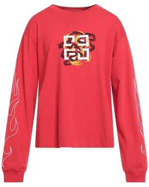 Givenchy Sweatshirt Cotton - Red