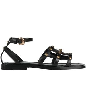Fabi Sandals Cowhide - Black