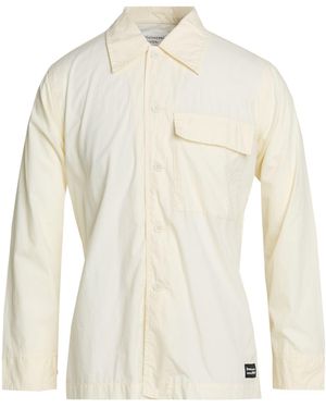 Universal Works Cream Shirt Cotton - White