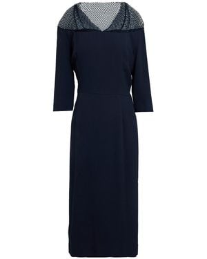 Clips Midi Dress - Blue