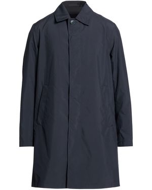 Herno Midnight Overcoat & Trench Coat Polyester - Blue