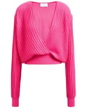 Nenette Fuchsia Sweater Cotton, Acrylic - Pink
